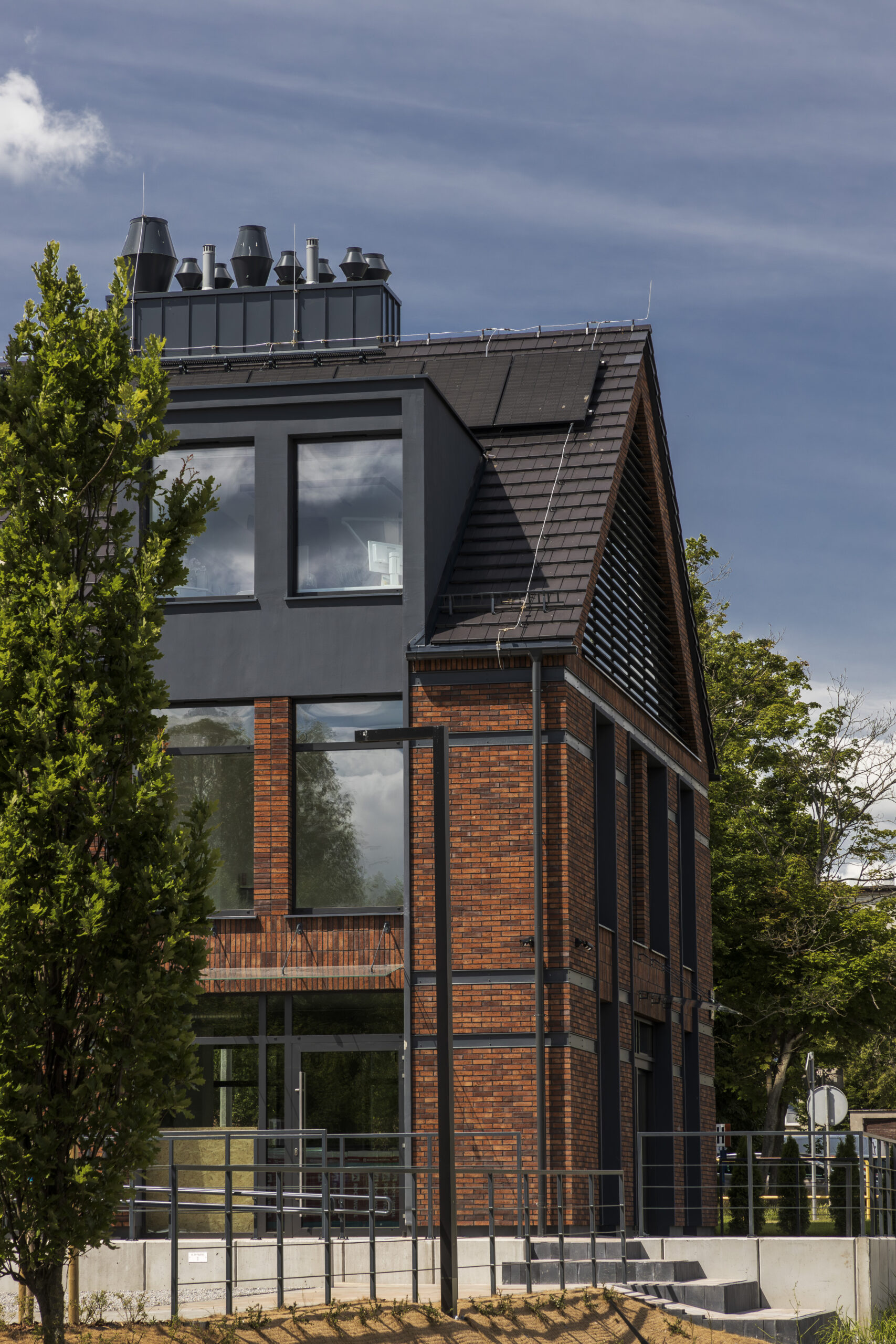 Róg ulicy Grunwaldzkiej i Kossaka